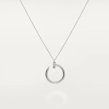 [Avelora Jewelry ]JUSTE NECKLACE SILVER