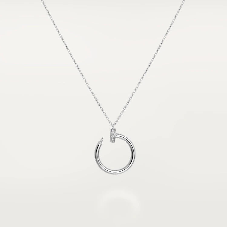 [Avelora Jewelry ]JUSTE NECKLACE SILVER
