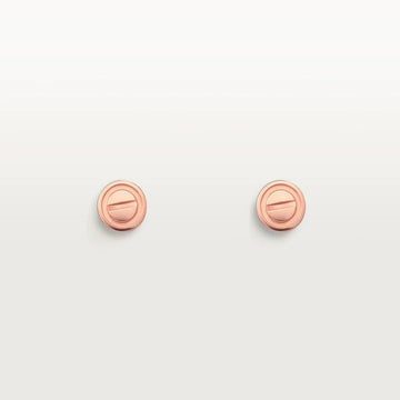 [Avelora Jewelry ]LOVE EARRINGS PINK GOLD 10MM