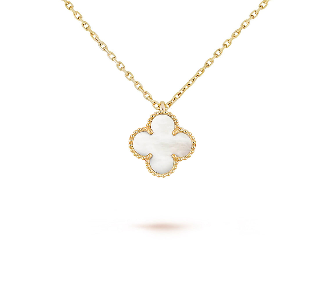 [Avelora]9.5MM MINI CLOVER PENDANT NECKLACE COLLECTION