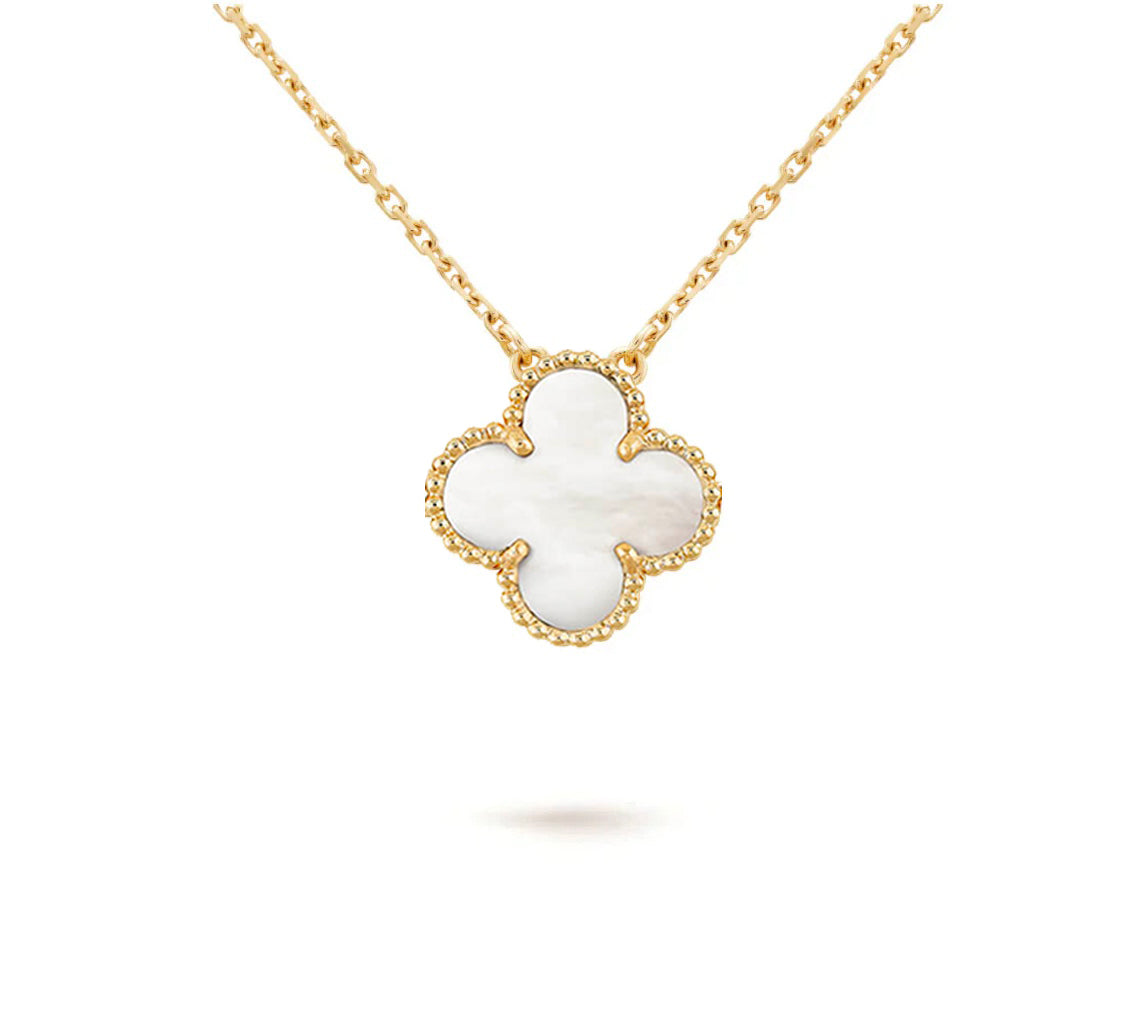 [Avelora]15MM CLOVER FLOWER PENDANT NECKLACE COLLECTION