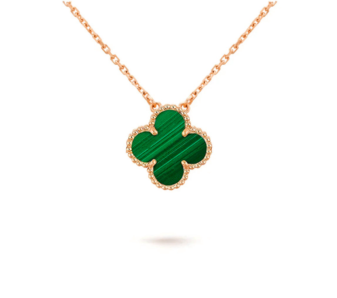 [Avelora]15MM CLOVER FLOWER PENDANT NECKLACE COLLECTION