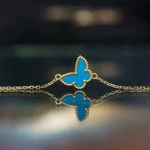 [Avelora Jewelry ]BUTTERFLY TURQUOISE BUTTERFLY BRACELET