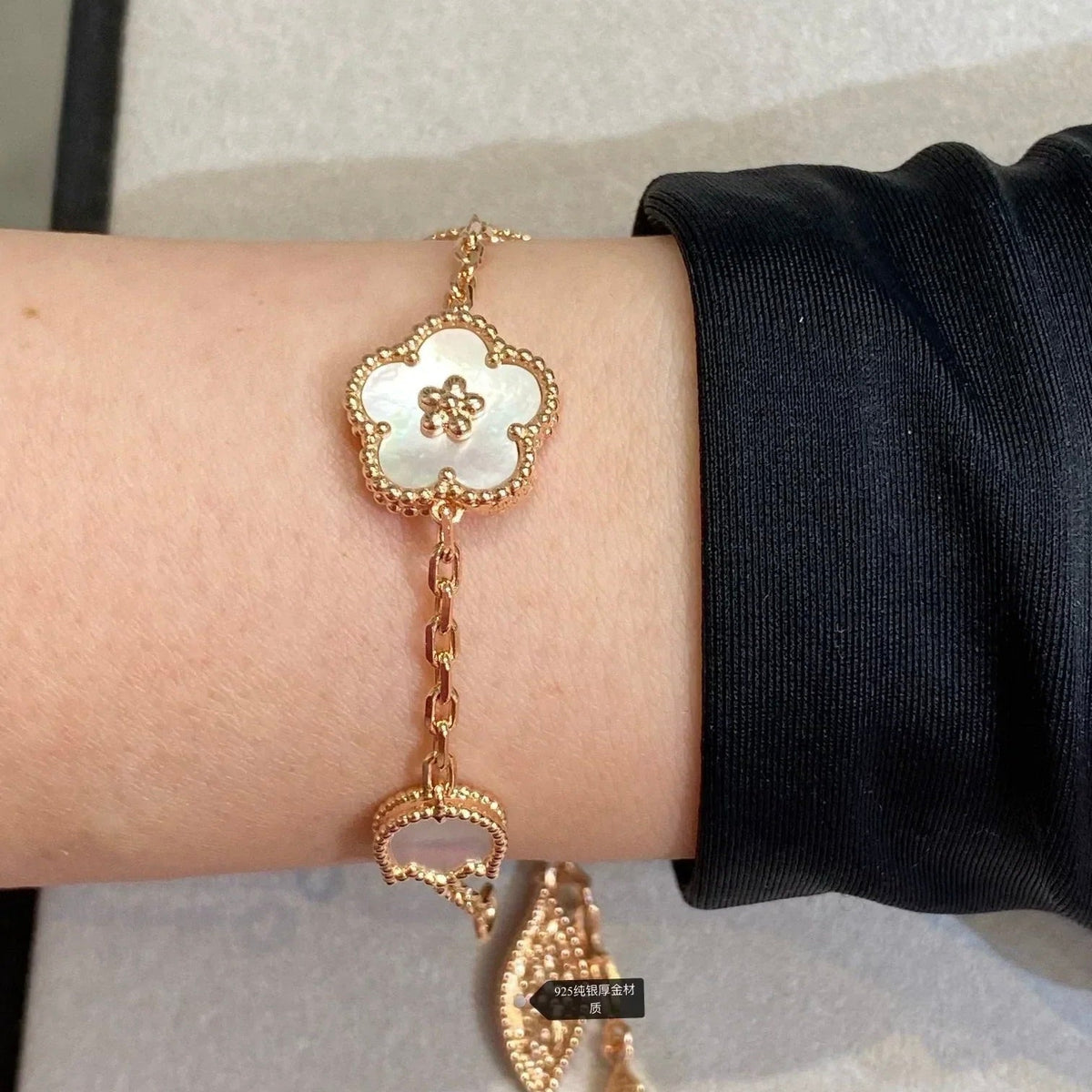 [Avelora Jewelry ]LUCKY SPRING 5 MOTIF BRACELET