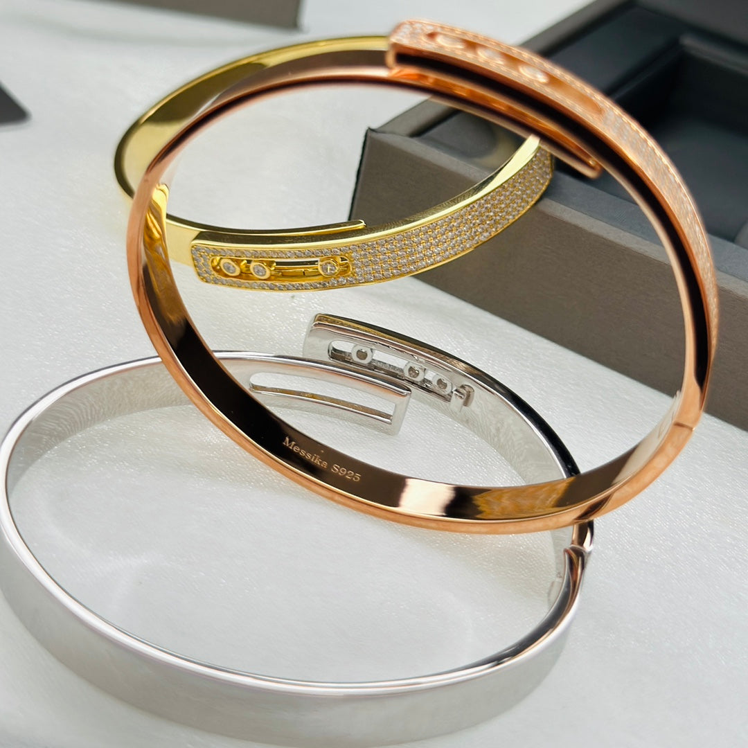 [Avelora]MOVE NOA PAVÉ DIAMOND BANGLE BRACELET
