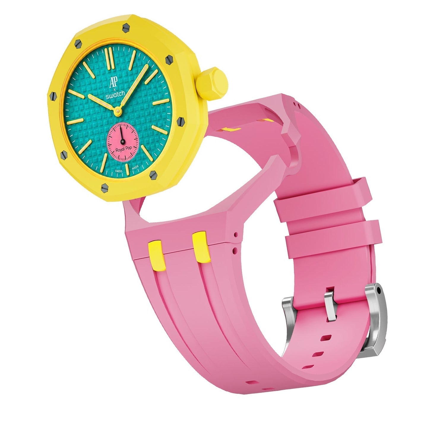 [Avelora]Royal Oak Pop Exclusive Bioceramic Case & Silicone Strap Mix Color