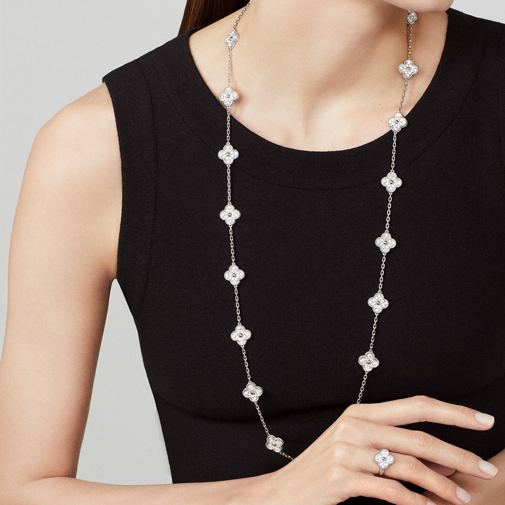[Avelora Jewelry ]CLOVER 20 MOTIFS  LASER SILVER