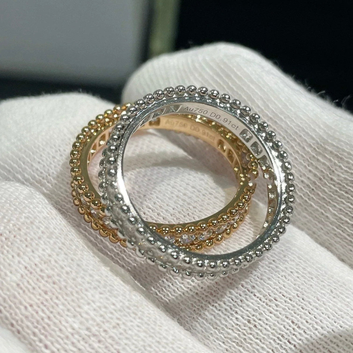 [Avelora Jewelry ]PERLEE DIAMOND ROSE GOLD RING