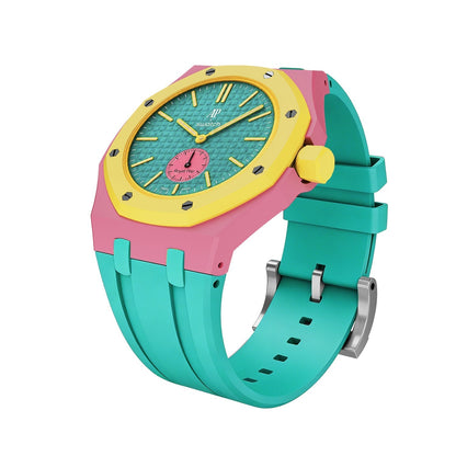 [Avelora]Royal Oak Pop Exclusive Bioceramic Case & Silicone Strap Mix Color