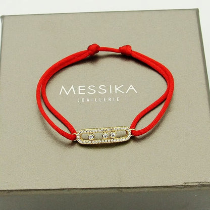 [Avelora]CARE(S) PAVÉ CORD BRACELET