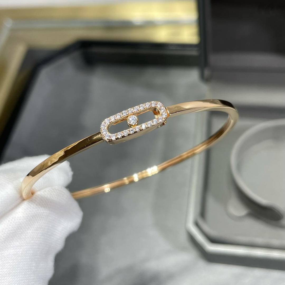 [Avelora]MOVE UNO PAVÉ FLEX BANGLE (MEDIUM)