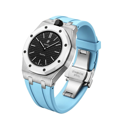 [Avelora]Royal Oak Pop Exclusive Steel Case & Silicone Strap With Cradle