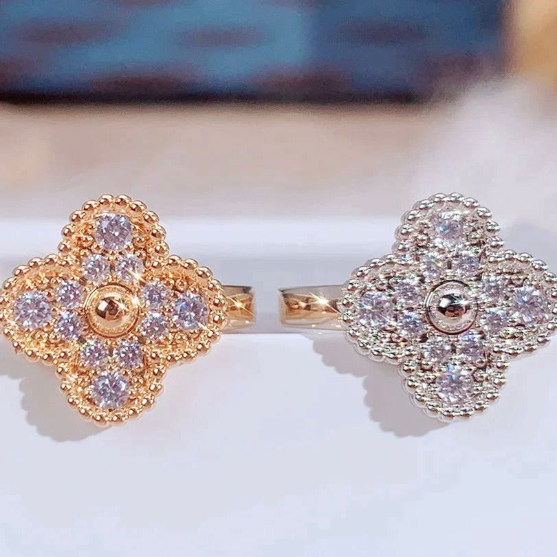 [Avelora Jewelry ]CLOVER DIAMOND RING