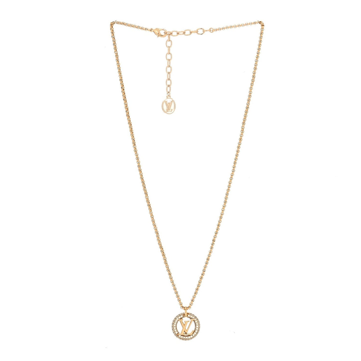 [Avelora]BY NIGHT DIAMOND PAVED NECKLACE
