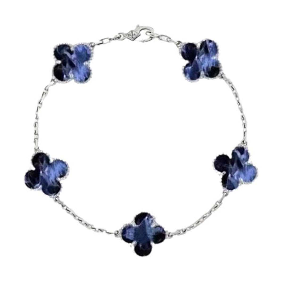 [Avelora Jewelry ]CLOVER 5 MOTIF PIETERSITE BRACELET COLLECTION
