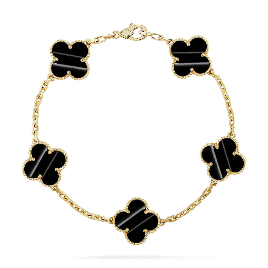 [Avelora Jewelry ] CLOVER 5 MOTIF PULSAR STONE BRACELET COLLECTION