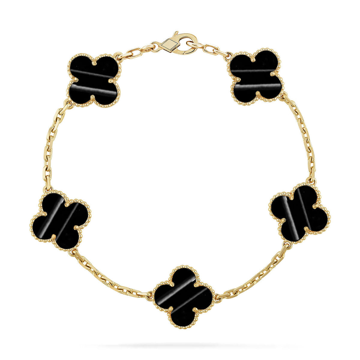 [Avelora Jewelry ] CLOVER 5 MOTIF PULSAR STONE BRACELET COLLECTION