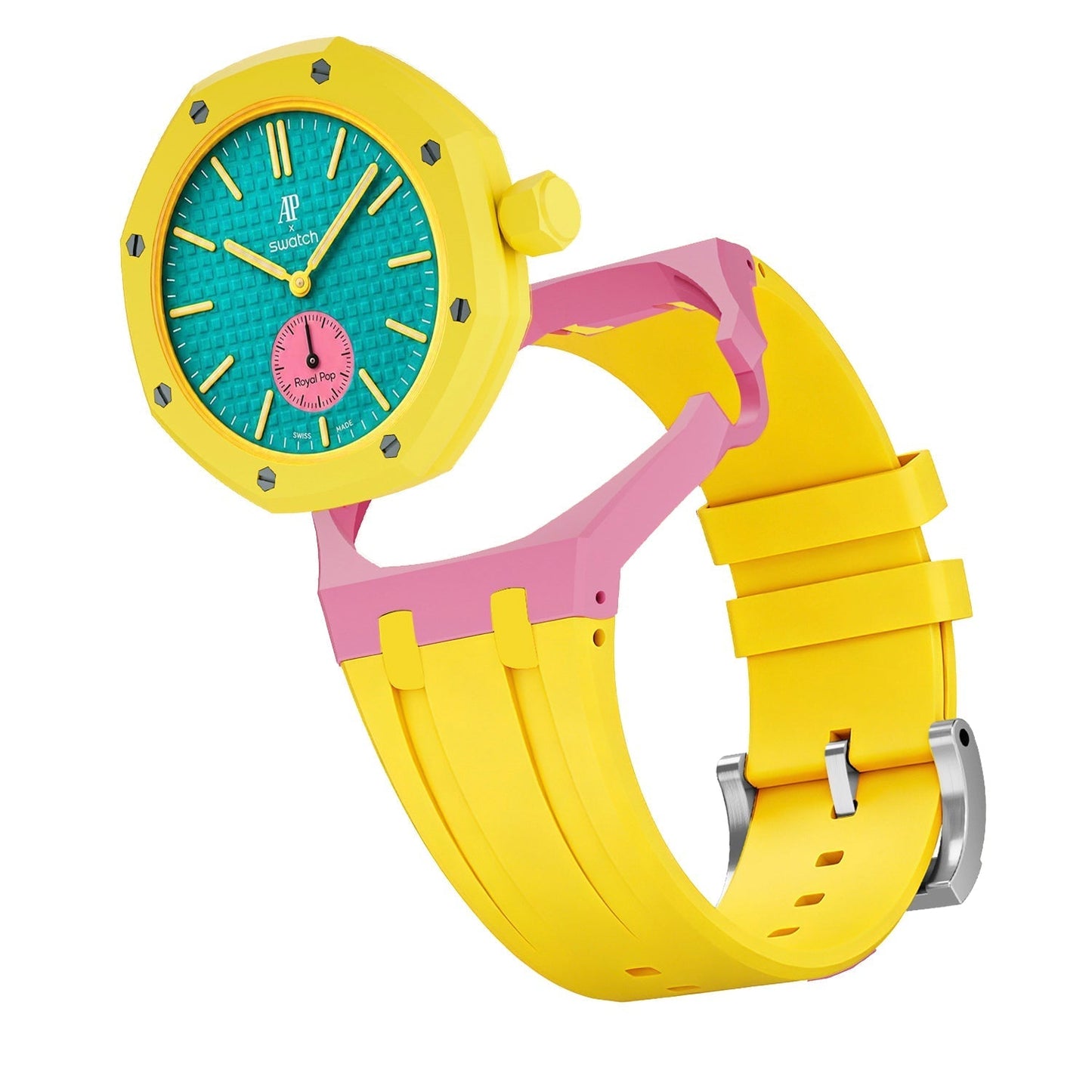 [Avelora]Royal Oak Pop Exclusive Bioceramic Case & Silicone Strap Mix Color