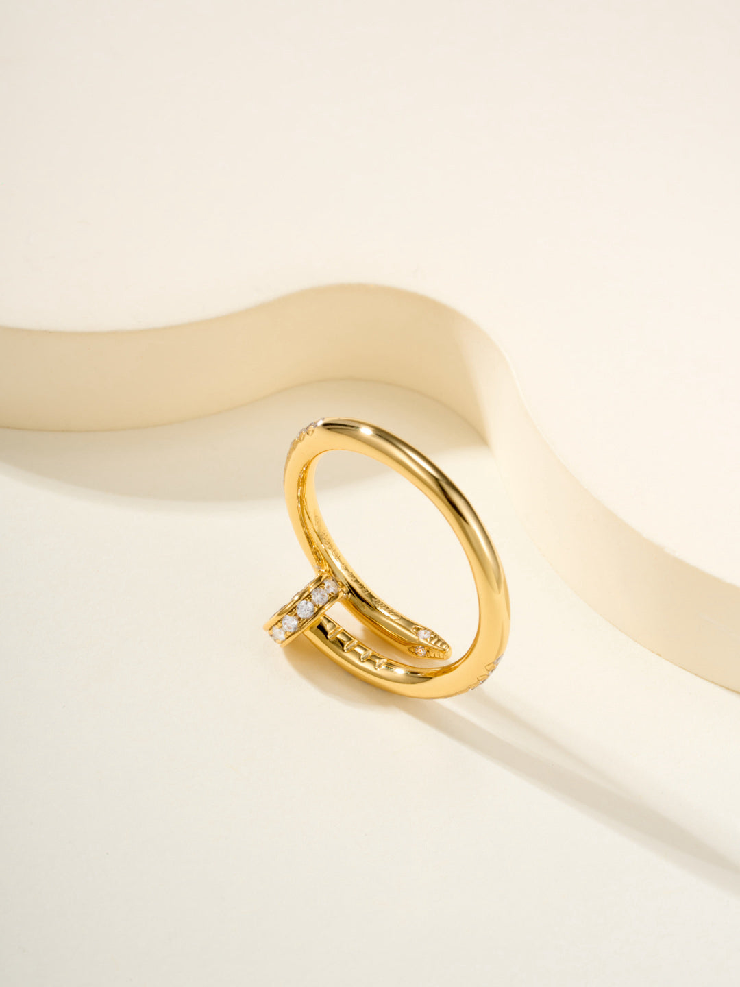 [Avelora Jewelry ]JUSTE RING 1.8MM SILVER DIAMONDS
