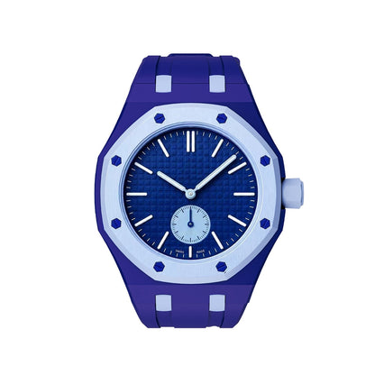 [Avelora]OAK POP EXCLUSIVE DARK BLUE AND LIGHT BLUE SILICONE STRAP