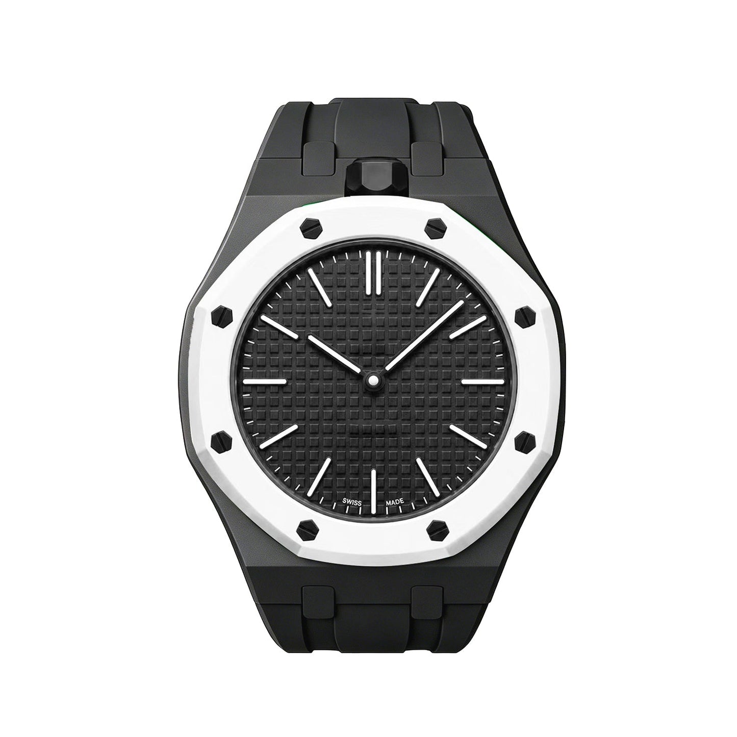 [Avelora]OAK POP EXCLUSIVE BLACK SILICONE STRAP