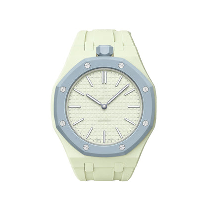 [Avelora]OAK POP EXCLUSIVE CREAMY YELLOW SILICONE STRAP