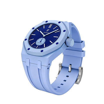 [Avelora]OAK POP EXCLUSIVE LIGHT BLUE SILICONE STRAP