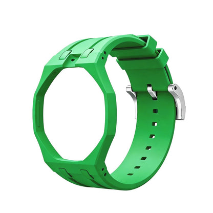 [Avelora]OAK POP EXCLUSIVE GREEN SILICONE STRAP