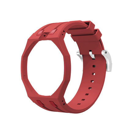 [Avelora]OAK POP EXCLUSIVE RED SILICONE STRAP