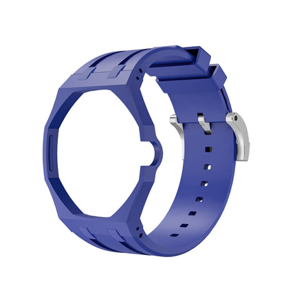 [Avelora]OAK POP EXCLUSIVE DARK BLUE SILICONE STRAP