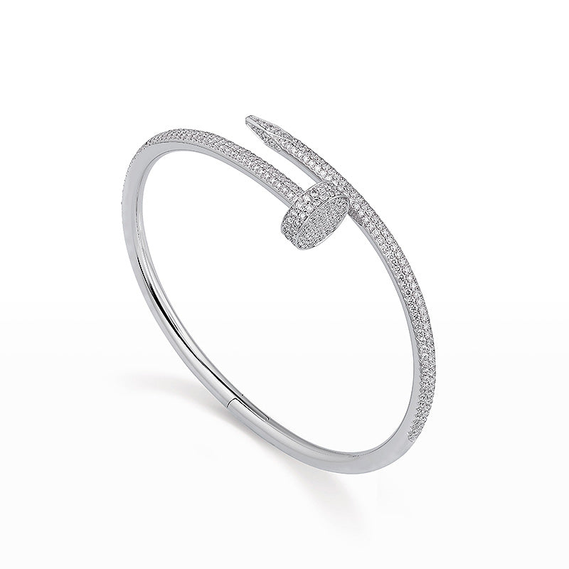 [Avelora Jewelry ]JUSTE BRACELET 3.5MM ALL DIAMONDS