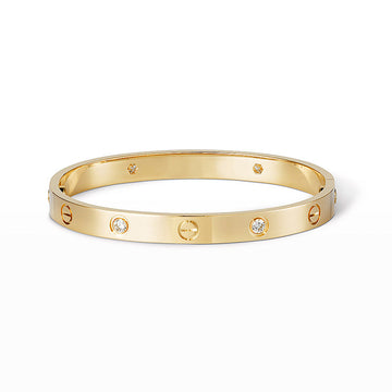 [Avelora Jewelry ]LOVE BRACELET 6.1MM 4 DIAMONDS