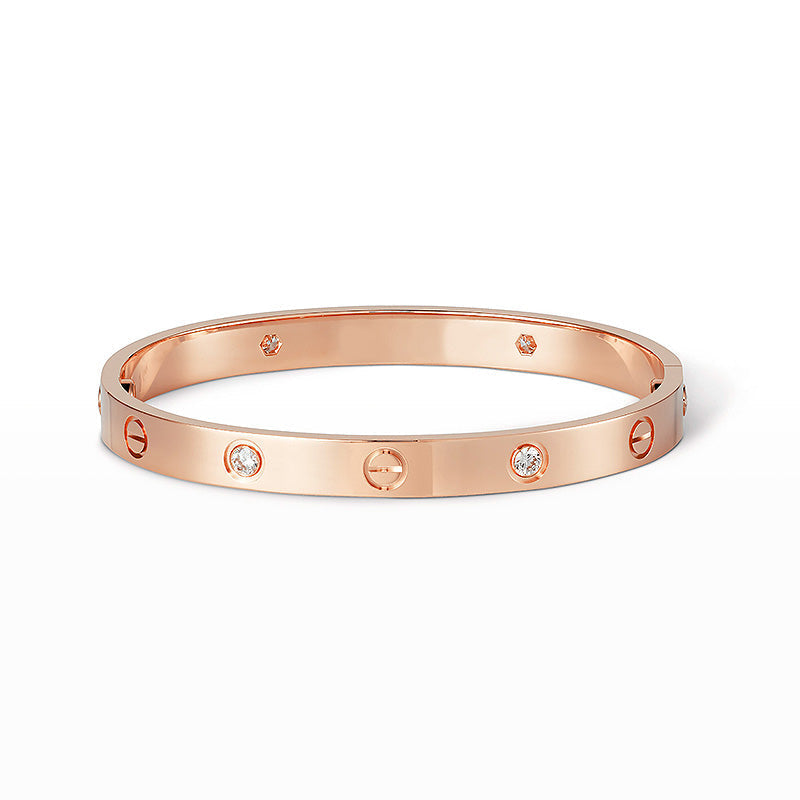 [Avelora Jewelry ]LOVE BRACELET 6.1MM 4 DIAMONDS