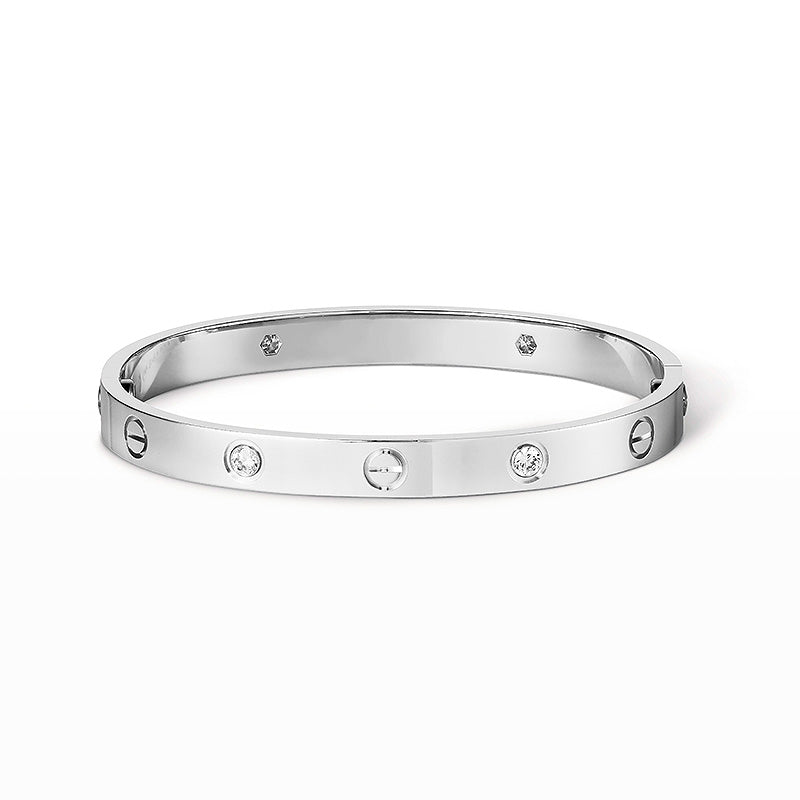 [Avelora Jewelry ]LOVE BRACELET 6.1MM 4 DIAMONDS