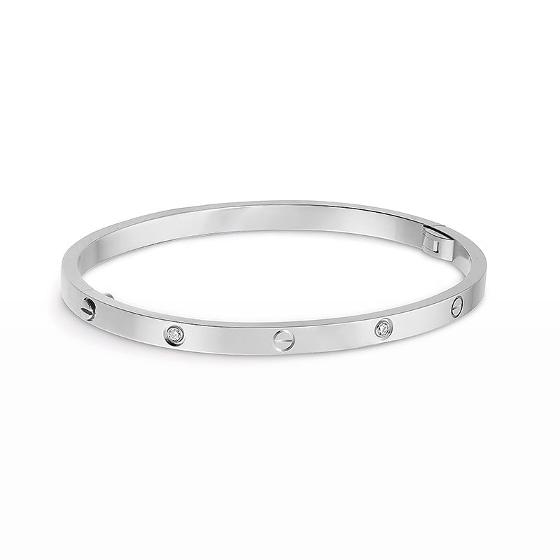 [Avelora Jewelry ]LOVE BRACELET 3.65MM 6 DIAMONDS