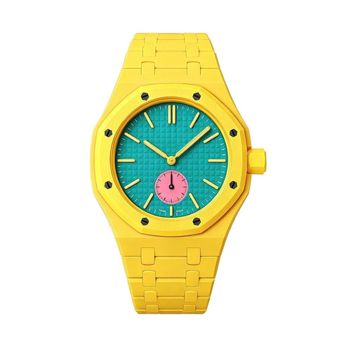 [Avelora]OAK POP EXCLUSIVE YELLOW BIOCERAMIC STRAP