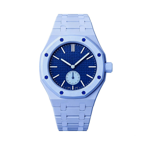 [Avelora]OAK POP EXCLUSIVE LIGHT BLUE BIOCERAMIC STRAP