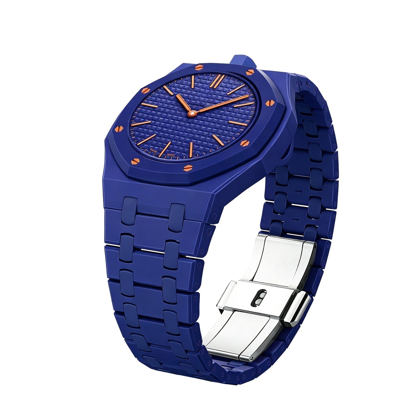 [Avelora]OAK POP EXCLUSIVE DARK BLUE BIOCERAMIC STRAP