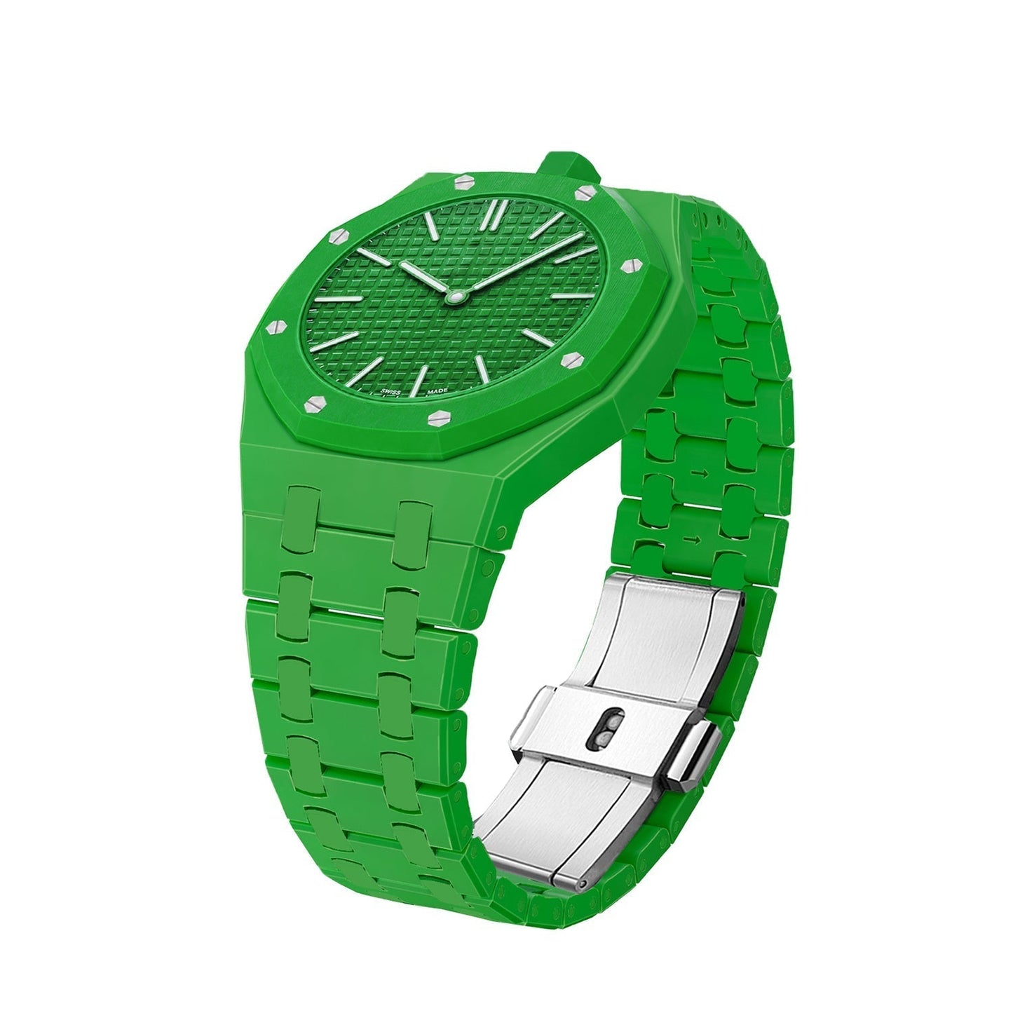 [Avelora]OAK POP EXCLUSIVE GREEN  BIOCERAMIC STRAP