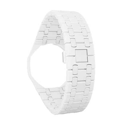 [Avelora]OAK POP EXCLUSIVE WHITE BIOCERAMIC STRAP