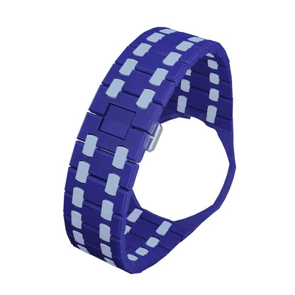 [Avelora]OAK POP EXCLUSIVE DARK BLUE AND LIGHT BLUE BIOCERAMIC STRAP