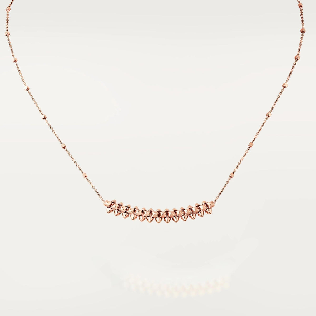 [Avelora Jewelry ]CLASH PINK GOLD NECKLACE