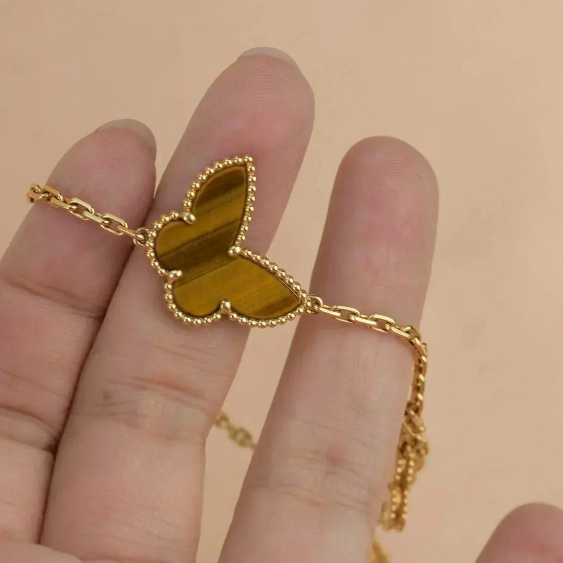 [Avelora Jewelry ]LUCKY SPRING 5 MOTIF GOLD BRACELET