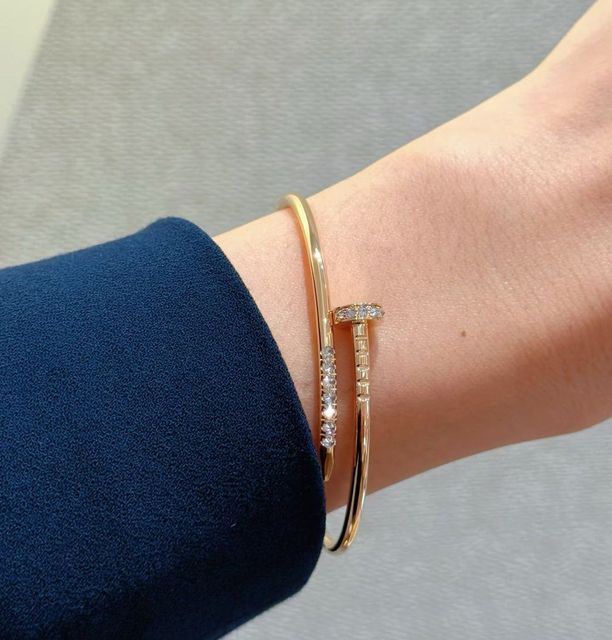 [Avelora Jewelry]JUSTE BRACELET 2.5MM DIAMONDS NEW