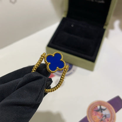 [Avelora]LUCKY CLOVER GOLD REVERSIBLE RING