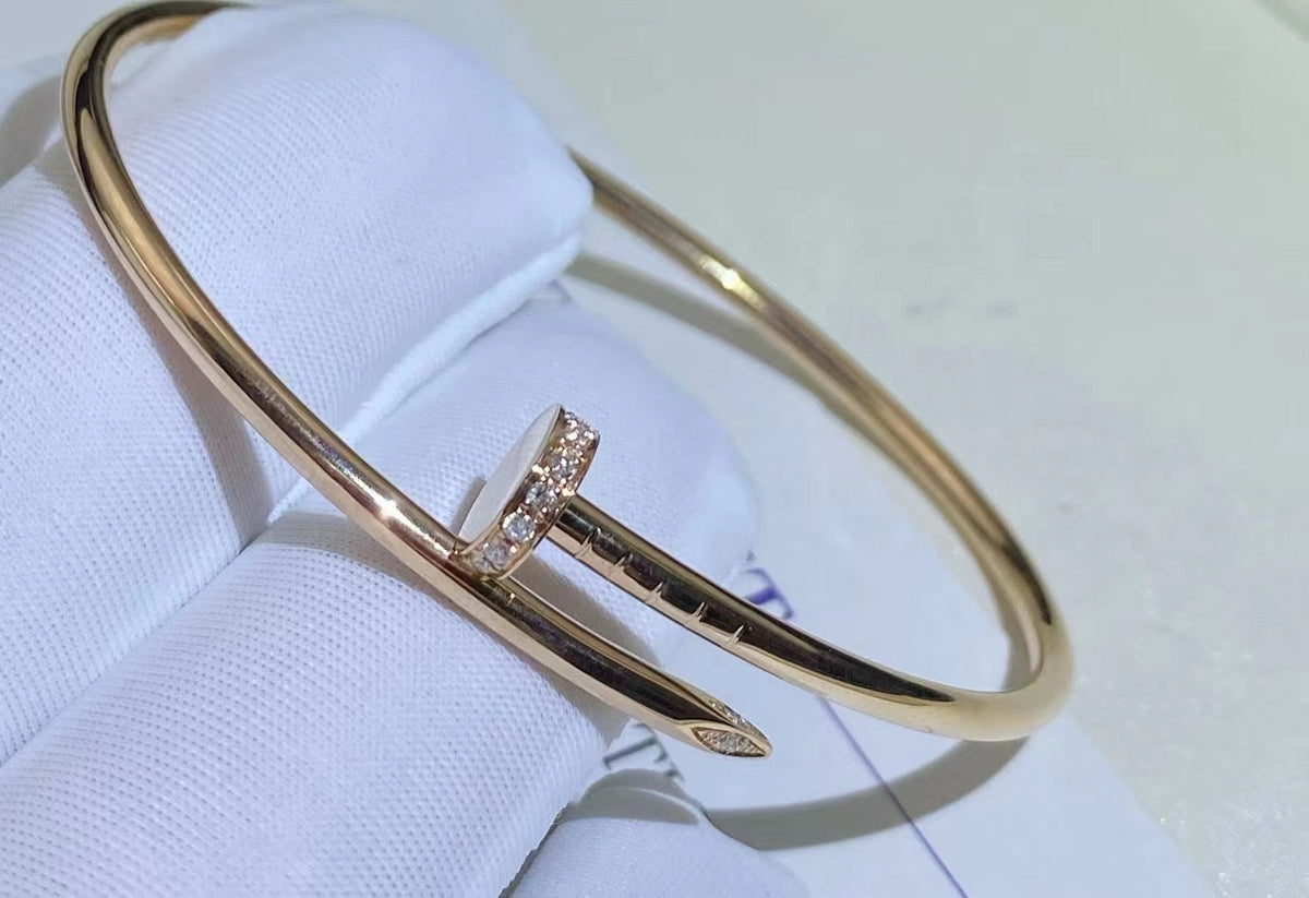 [Avelora Jewelry ]JUSTE BRACELET 2.5MM DIAMONDS