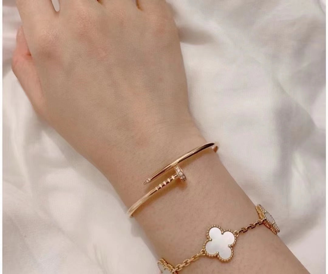 [Avelora Jewelry ]JUSTE BRACELET 2.5MM DIAMONDS