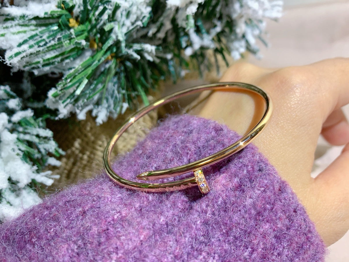 [Avelora Jewelry ]JUSTE BRACELET 2.5MM DIAMONDS