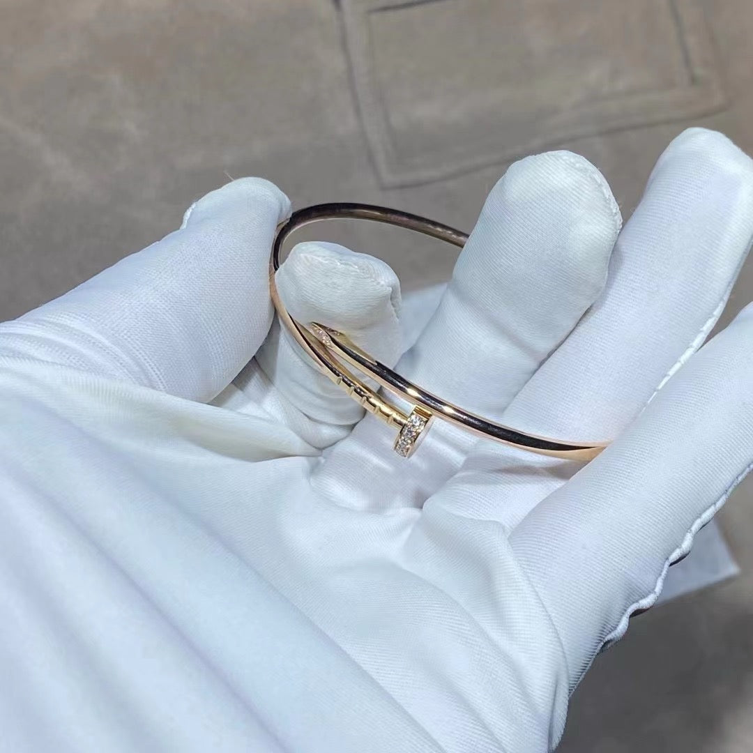 [Avelora Jewelry ]JUSTE BRACELET 2.5MM DIAMONDS