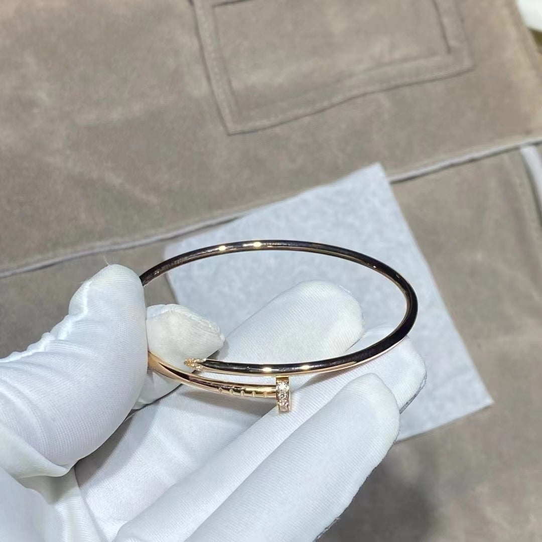 [Avelora Jewelry ]JUSTE BRACELET 2.5MM DIAMONDS